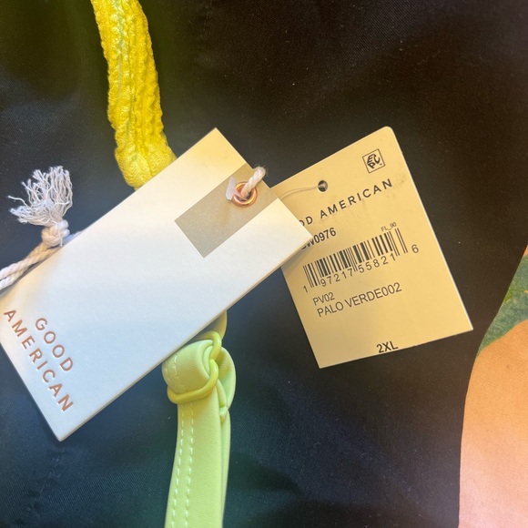 Good American Rippled Yellow Bikini - Picture 2 of 4